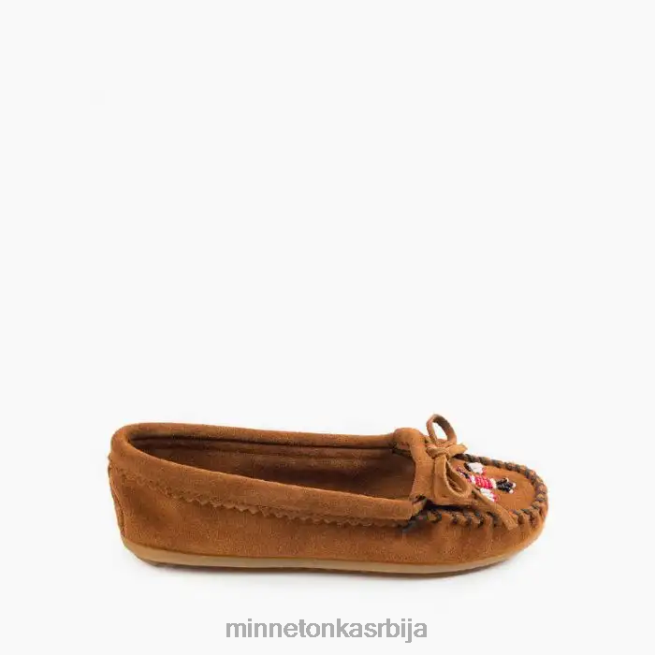 Minnetonka Жене браон тхундербирд моц обућа T0JBP86