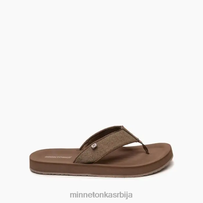 Minnetonka мушкарци браон вресак 2 обућа T0JBP445