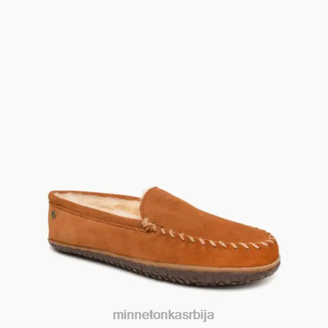 Minnetonka мушкарци браон овчије коже тобие обућа T0JBP370