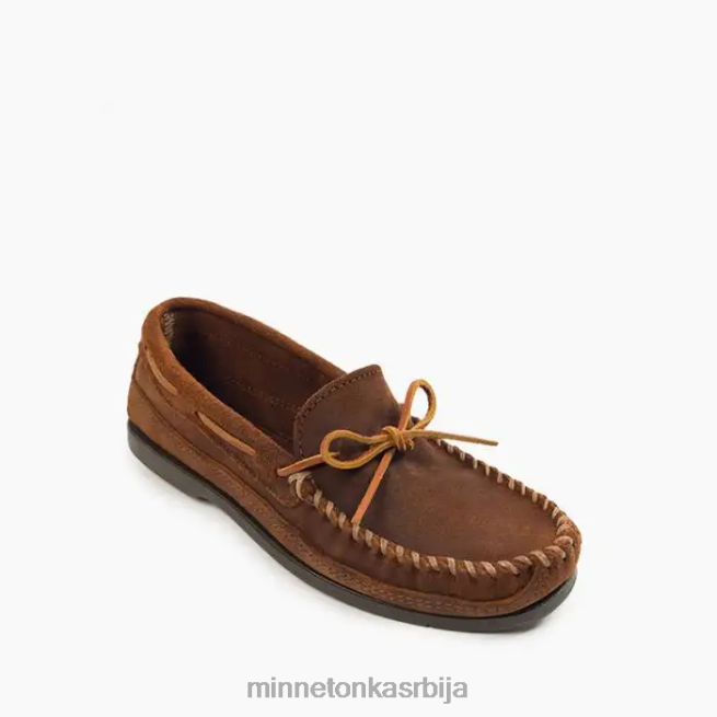Minnetonka мушкарци браон руфф есенцијални тврди ђон моц обућа T0JBP339