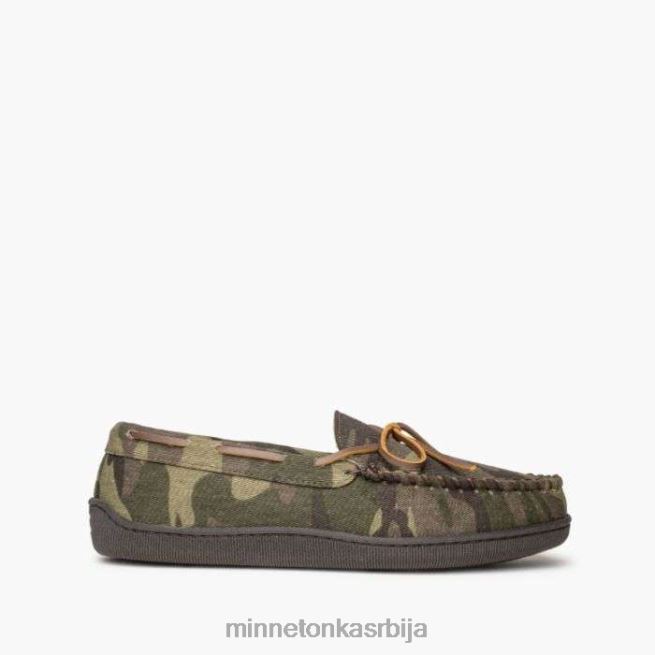 зелена маскирна штампа