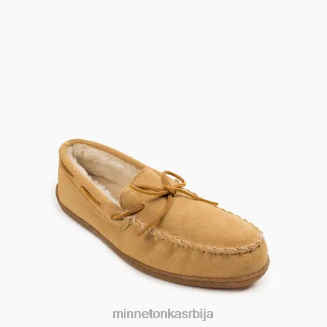 Minnetonka мушкарци тан тврди ђон обложен гомиле обућа T0JBP400