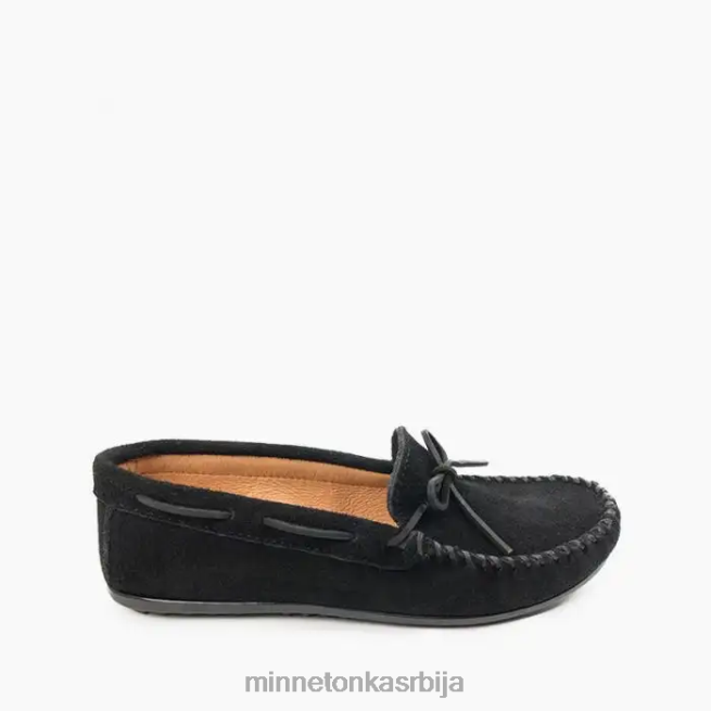 Minnetonka мушкарци црн класични моц обућа T0JBP328