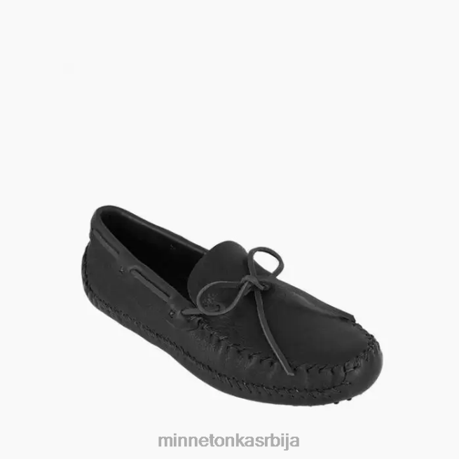 Minnetonka мушкарци црн пв вожње моц обућа T0JBP387