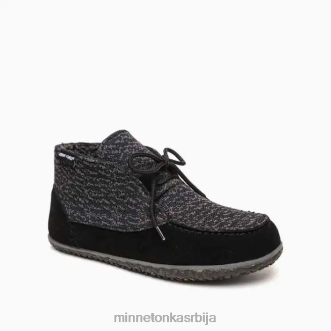 Minnetonka мушкарци црн торреи обућа T0JBP425