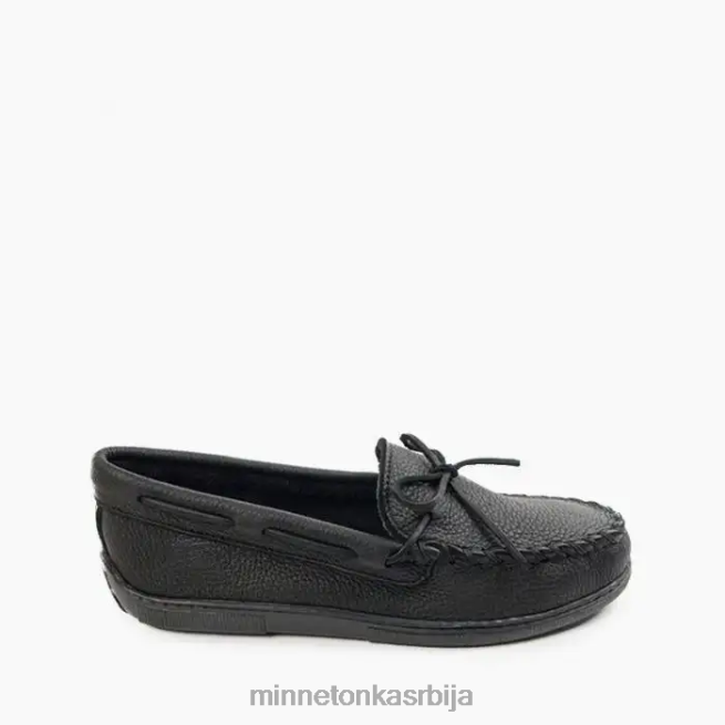 Minnetonka мушкарци црн моосехиде цлассиц обућа T0JBP324