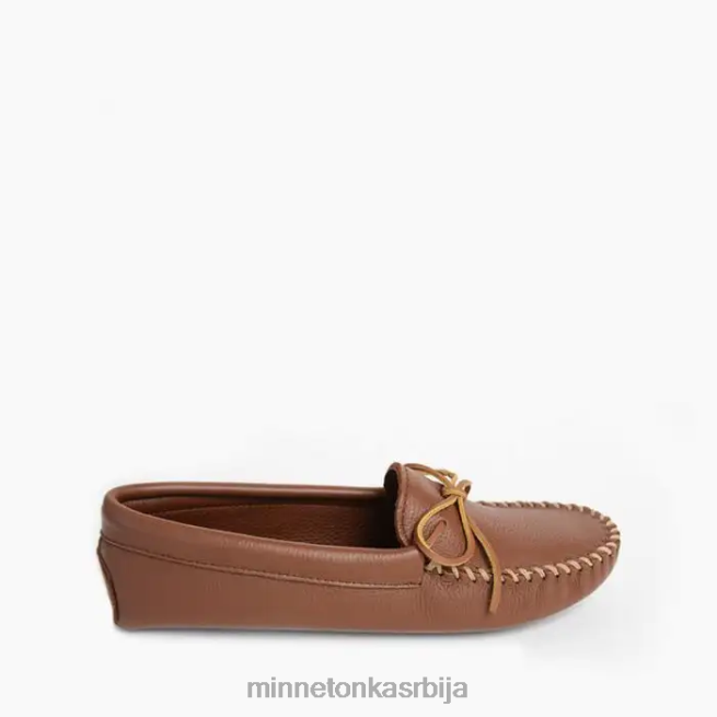 Minnetonka мушкарци кармел двоструки меки ђон од јелење коже обућа T0JBP336