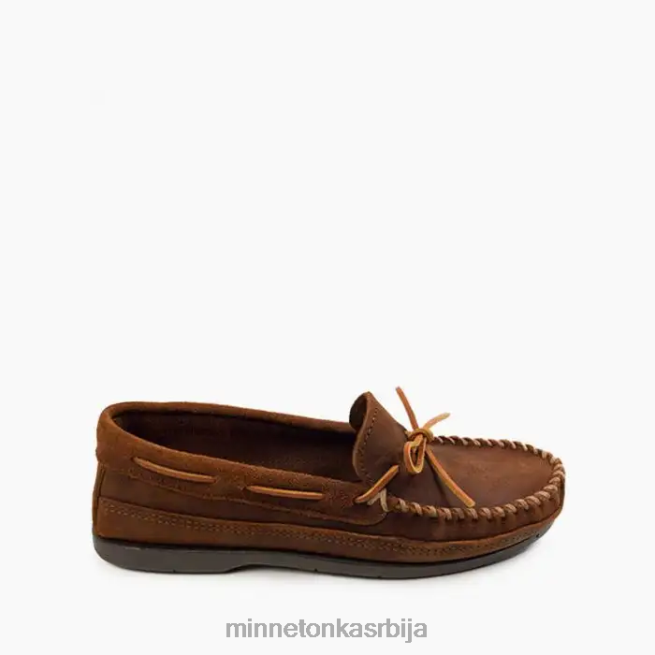 Minnetonka мушкарци браон руфф есенцијални тврди ђон моц обућа T0JBP339