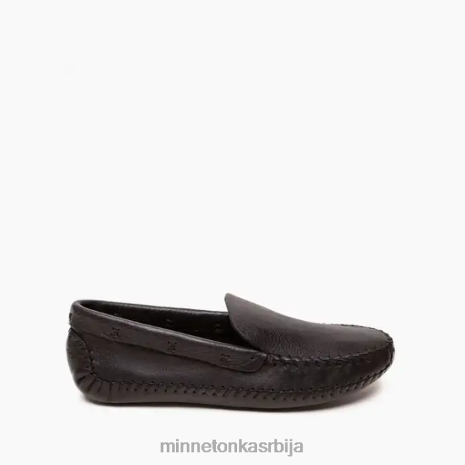 Minnetonka мушкарци црн п.в. мокасинке за вожњу са меким ђоном обућа T0JBP372