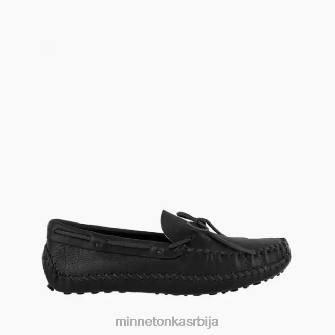 Minnetonka мушкарци црн п.в. вожње моц обућа T0JBP387