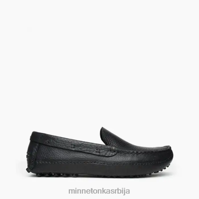 Minnetonka мушкарци црн п.в. возећи лофер обућа T0JBP393