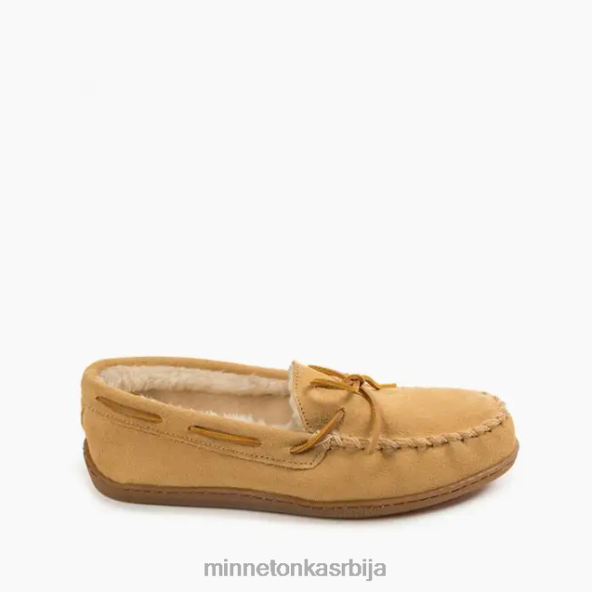 Minnetonka мушкарци тан тврди ђон обложен гомиле обућа T0JBP400